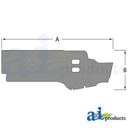 A & I PRODUCTS Floor Mat 20" x8" x8" A-CFM460